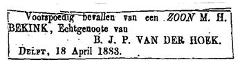 NN van der Hoek